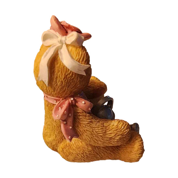 Enesco Cherished Teddies Rose 1996 Everything Is Coming Up Roses 202886 - Picture 5 of 9